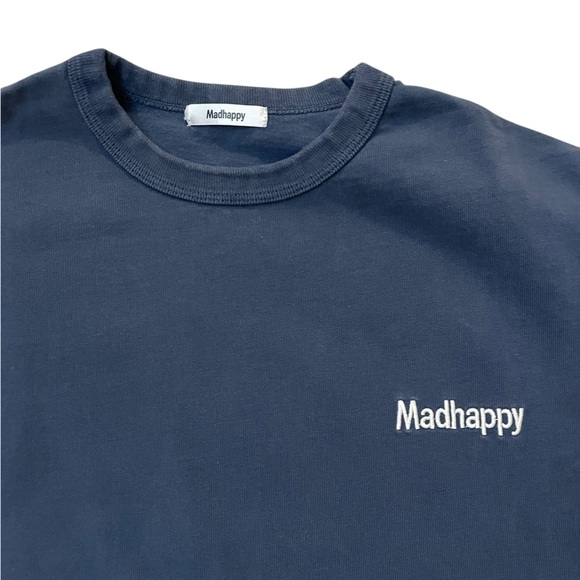 Madhappy Navy Blue Men’s Classics Heavyweight Tee T-Shirt size M - Picture 3 of 4